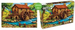 DELFY CASSE-TÊTE 1000 PIÈCES - APRÈS-MIDI AU MOULIN DORÉ (GOLDEN WATERMILL AFTERNOON) #DE-26010 (0226)
